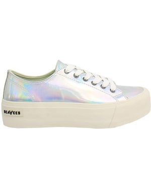 Seavees Monterey Platform Sun Valley Shoes - White