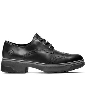 Timberland Nolita Sky Brogue Oxford Shoes Leather (Archived) - Black