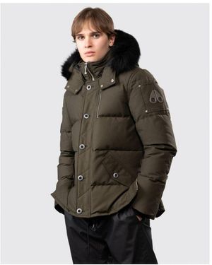 Moose Knuckles Original Q3 Army Down Jacket - Green