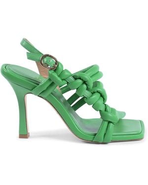 Dee Ocleppo Annette Heeled Sandal - Green