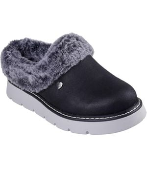 Skechers Keepsakes Lite Cosy Blend Slippers - Blue