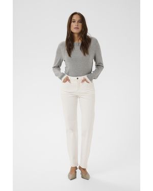Kaffe Jeans Kamaris Jeans Regular Fit - Wit