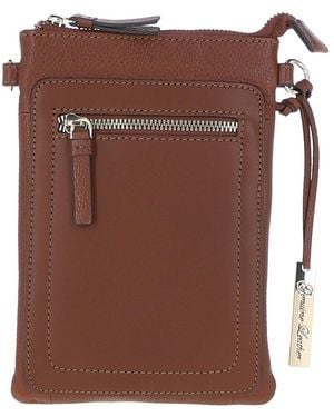 Ashwood Leather Real Crossbody Smart Phone Bag - Brown