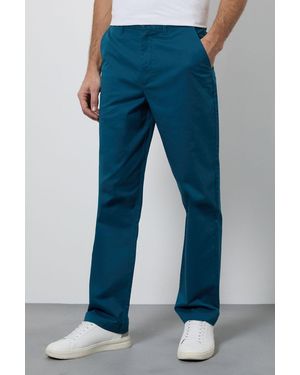 MAINE Premium Chino Trousers Cotton - Blue