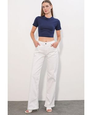 Bigdart Cotton Jeans - White