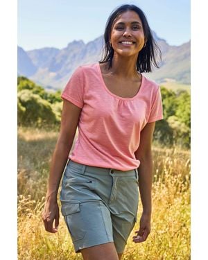 Mountain Warehouse 'Agra' T-Shirt Uv Protection Quick Dry Casual Summer Tee - Multicolour