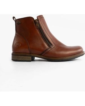 Rieker 74850-25 Boots Leather - Brown
