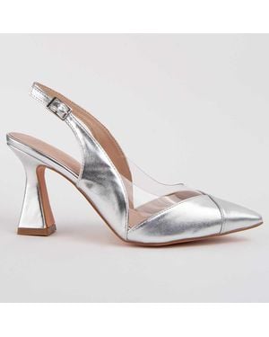 Montevita Heel Shoe Carola8 - Metallic