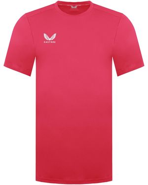 Castore Logo Training T-Shirt - Pink