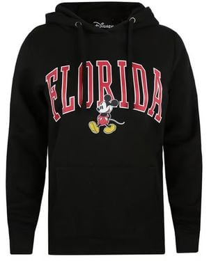 Disney Mickey Mouse Varsity Hoodie - Black