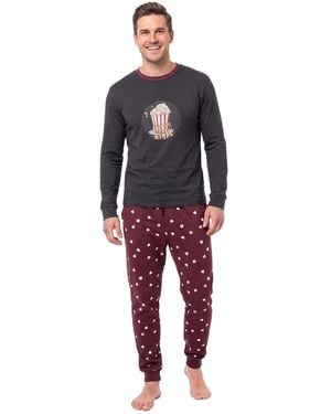 Kisses&Love Cotton Long Sleeve Pyjamas Klp4 - Blue