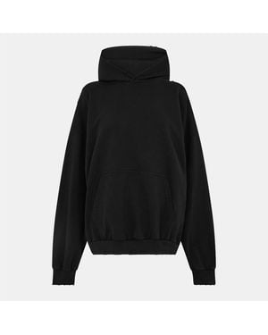 Balenciaga Oversized Pull Over Hoodie - Black