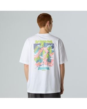The North Face Expedition Celebration Oversized T-Shirt Tnf Cotton - White