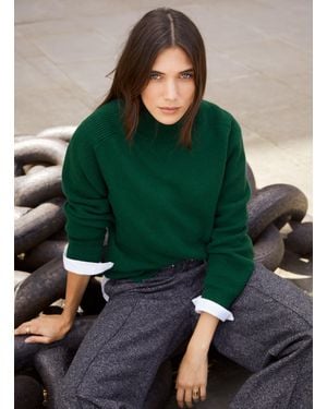 Baukjen Joanie Recycled Pure Wool Jumper - Green