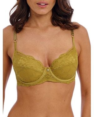 Wacoal Natsuki Lace Balcony Bra - Green