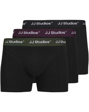 Jack & Jones And Solid Trunks 3 - Black