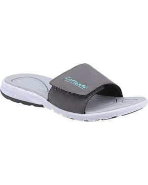 Cotswold Ladies Windrush Recycled Sliders - Grey