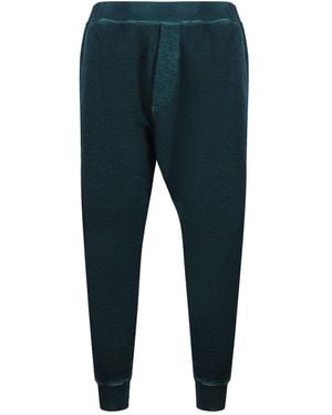 DSquared² Dark Jogg Trousers Cotton - Blue