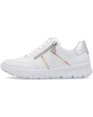 Rieker N1313-80 Shoes Leather - White