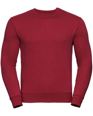 Russell Authentic Sweatshirt (Slimmer Cut) (Classic) - Red