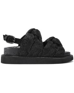 Kurt Geiger Orson Knot Sandals - Black