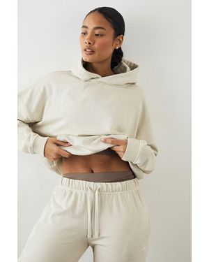 DSGN Studio Premium Heavyweight Washed Oversized Hoodie - Natural
