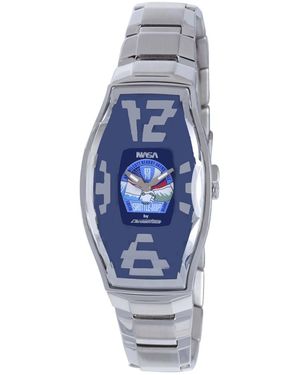 Chronotech Dial Stainless Steel Watch - Blue