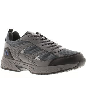 Surge Trainers Wide Fit Adrian Lace Up - Black