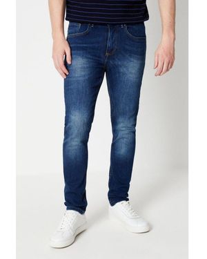 Burton Skinny Mid Jeans Cotton - Blue