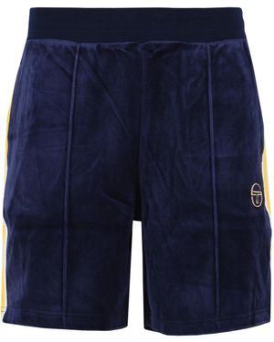 Sergio Tacchini Monte Shorts Maritime/Mango Mint - Blue