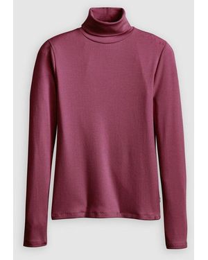 Levi's Levi's Burgundy Dreamy Turtleneck Jumper - Purple