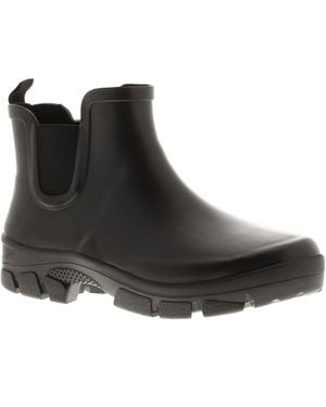 Wynsors Short Ankle Wellies Bruce Slip On - Black