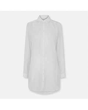 Vila Regular Fit Long Sleeve Blouse - White