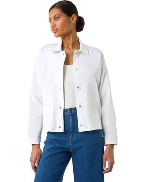 Roman Patch Pocket Jacket - White