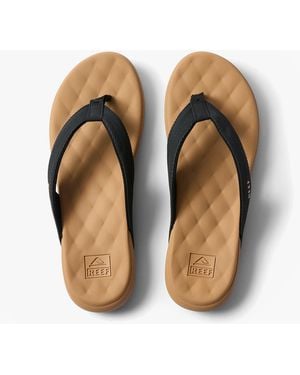 Reef Cushion Melody Toe-Post Sandals/Tan - Multicolour
