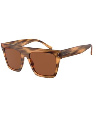 Giorgio Armani Sunglasses 52/20/140 Mm Acetate - Brown