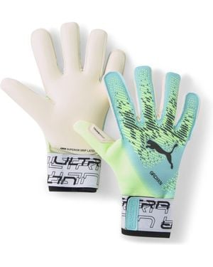 PUMA Ultra Grip 1 Hybrid Goalkeeper Gloves - Green