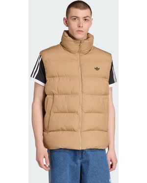 adidas Originals Tonal Puffer Vest - Blue