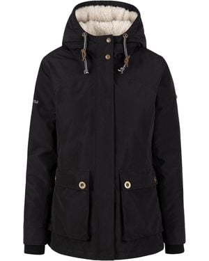 Trespass Ladies Token Waterproof Jacket - Black