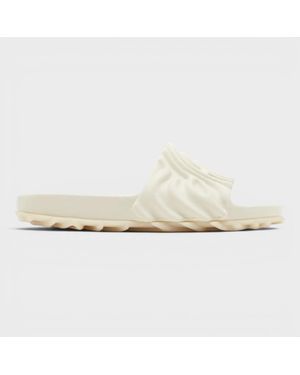 Crocs™ Salehe Bembury Pollex Slide Off Parsnip Rubber - White