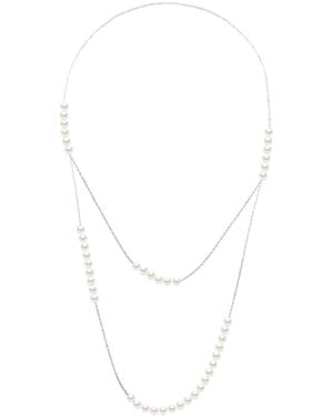 Ateliers Saint Germain Double Long Necklace Prestige - White