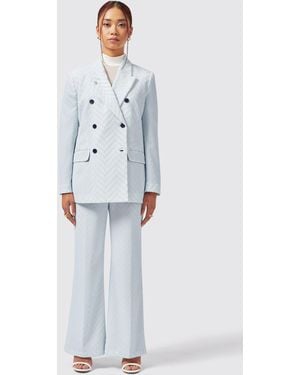 Twisted Tailor Iris Slim Fit Trouser - Blue