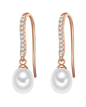 Valero Pearls Sterling Earring - Metallic