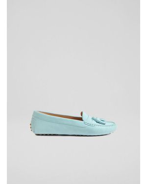 LK Bennett Fl Leslie Tassel Mocasin - Blue