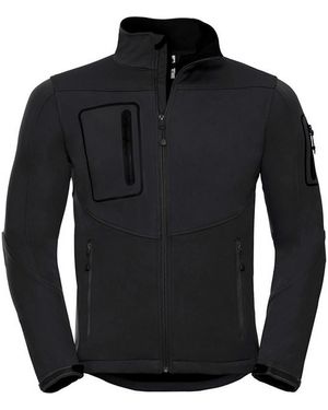Russell Sports Soft Shell Jacket - Black