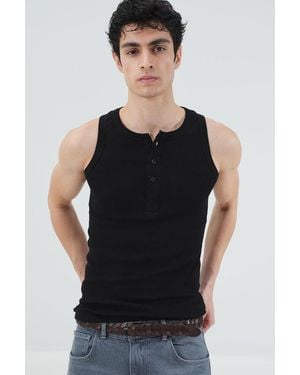 Giesto Cotton T-Shirt - Black