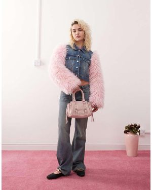 Monki Denim Jacket - Pink