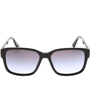 Calvin Klein Framed Gradient Lensed Sunglasses - Brown
