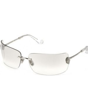 Philipp Plein Spp027V95579X Spp027V 95 579X Sunglasses - Metallic