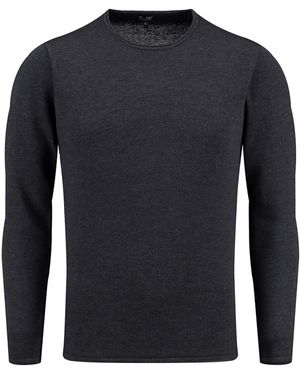 Key Largo Shirt Met Lange Mouwen - Blauw